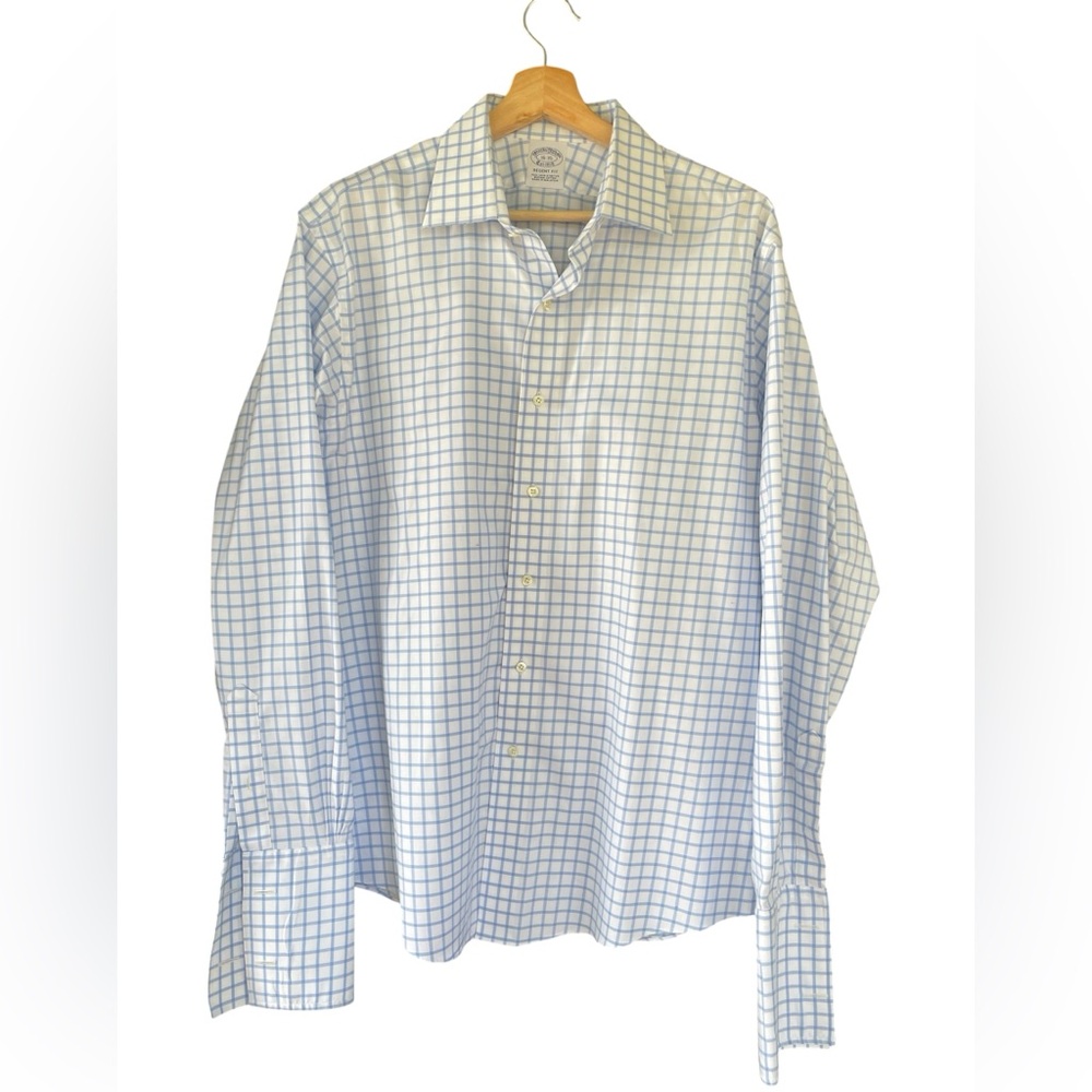 Brooks Brothers Regent Fit Long Sleeve Button Down Dress Shirt